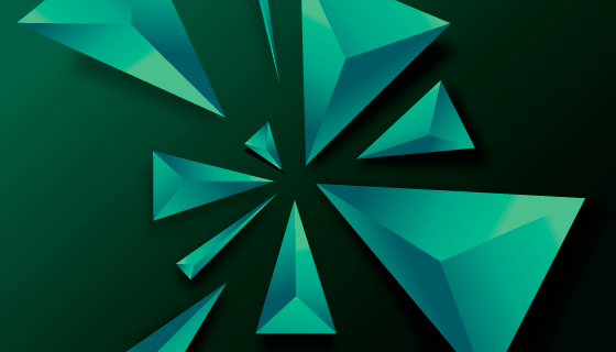 3D三角形抽象背景矢量素材(EPS/AI)