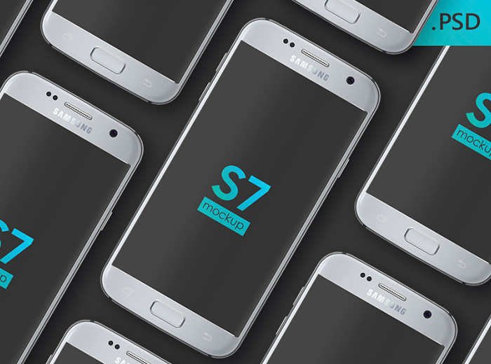 Samsung Galaxy S7模型(PSD)