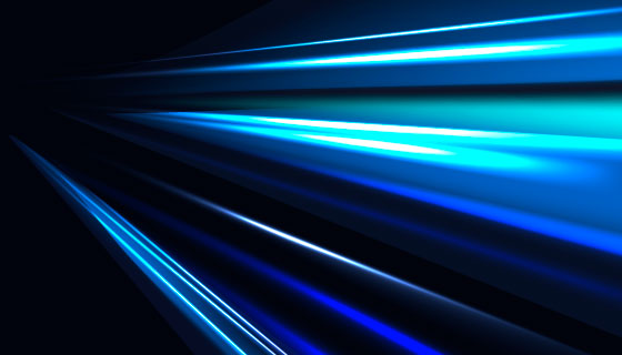 蓝色绚丽光线背景矢量素材(EPS/AI)