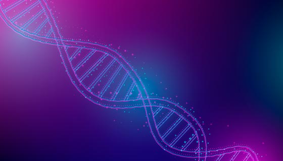 抽象DNA背景矢量素材(AI/EPS)
