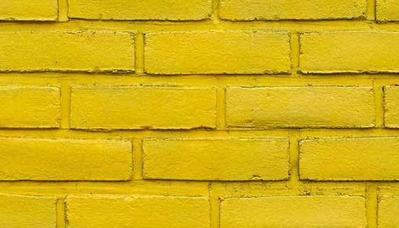 抽象黄色砖墙背景素材(JPG)