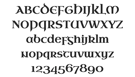 Uncial Antiqua 字体免费下载