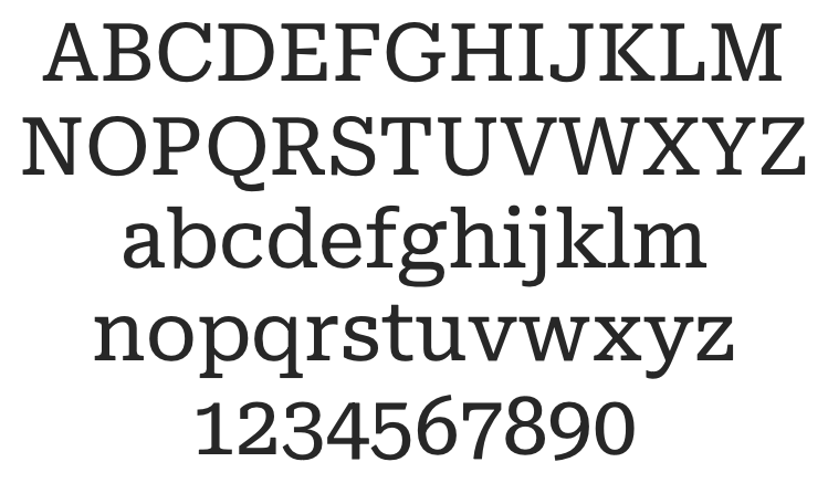 Roboto Serif字体预览