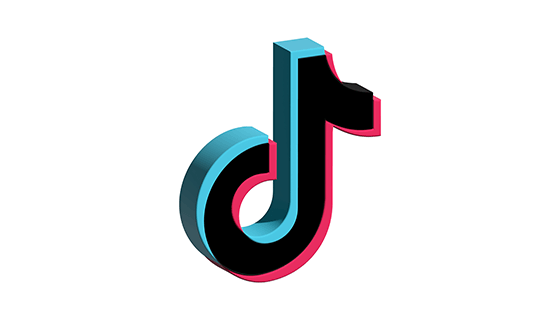 立体风格的 TikTok logo 图片素材(JPG)