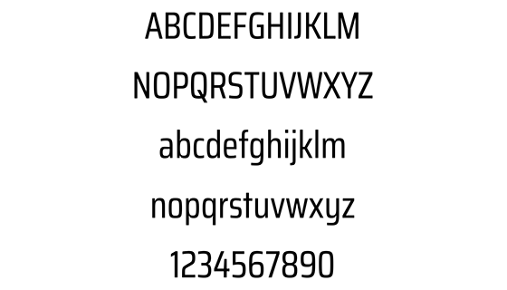 Saira Condensed 字体免费下载