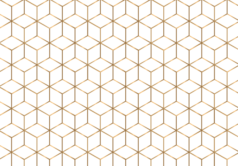金色正方体格子图案背景矢量素材(EPS)