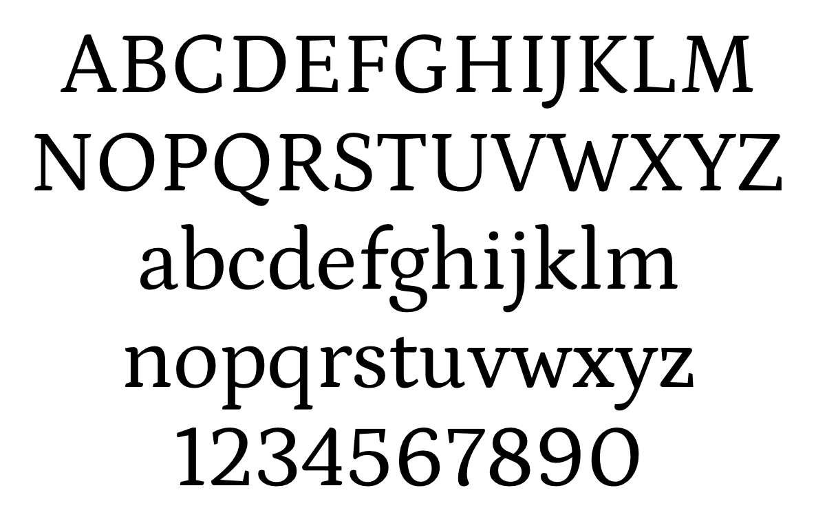 Petrona字体预览