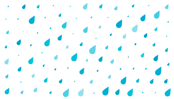 蓝色的雨滴背景矢量素材(EPS)