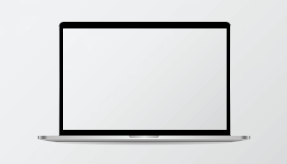 逼真的银色 MacBook Pro 电脑模型矢量素材(EPS/PNG)