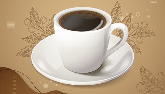 美味的咖啡设计国际咖啡日矢量素材(AI/EPS)