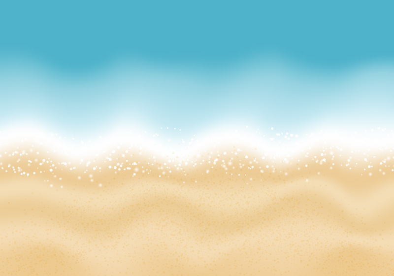 夏日海滩背景矢量素材(EPS)