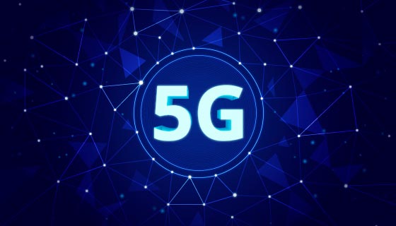 5G网络概念背景矢量素材(AI/EPS)
