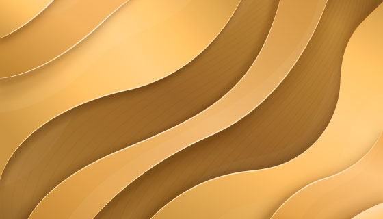 金色曲线奢华背景矢量素材(AI/EPS)