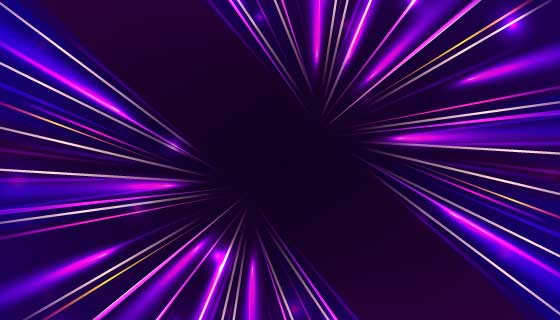 紫色高速光线背景矢量素材(AI/EPS)