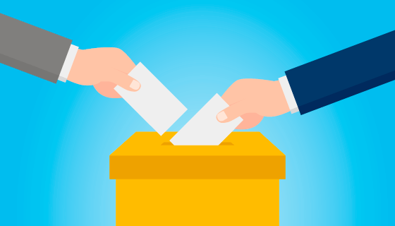 民众自由投票矢量素材(AI/EPS)