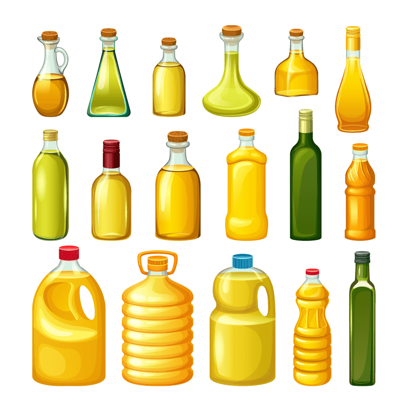 各种各样的油瓶矢量素材(EPS/免扣PNG)