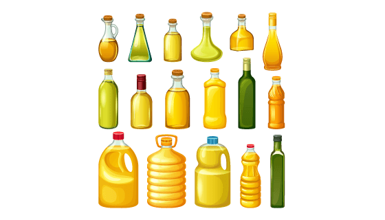 各种各样的油瓶矢量素材(EPS/PNG)
