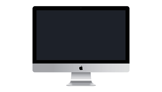 逼真的iMac模型矢量素材(Sketch)