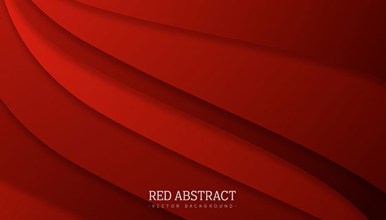 红色抽象背景矢量素材(EPS/AI)