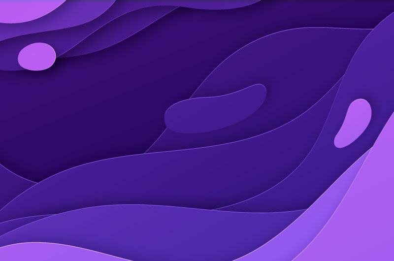 紫色波浪背景矢量素材(AI/EPS)