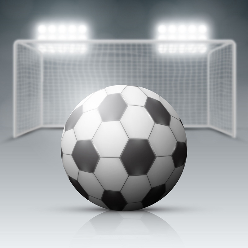 足球和足球场背景矢量素材(EPS/AI)
