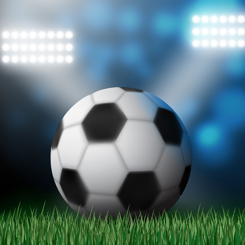 足球和足球场背景矢量素材(EPS/AI)