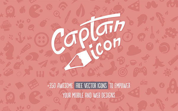 Captain Icon – 350+有趣可爱的矢量图标
