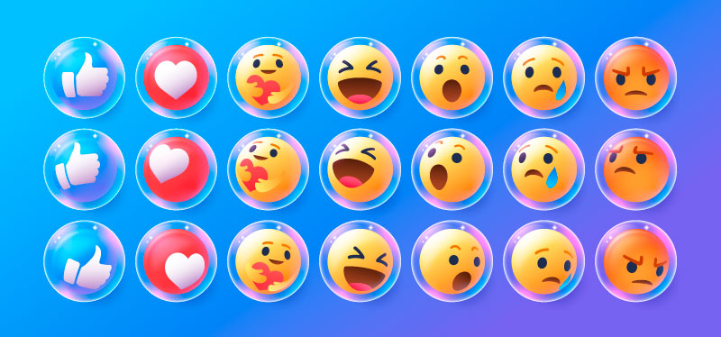 21个立体emoji表情矢量素材(EPS)